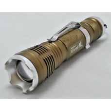LED-ficklampa 800lm, inklusive batteri och laddare